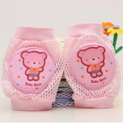 8726_knee protector pink bear